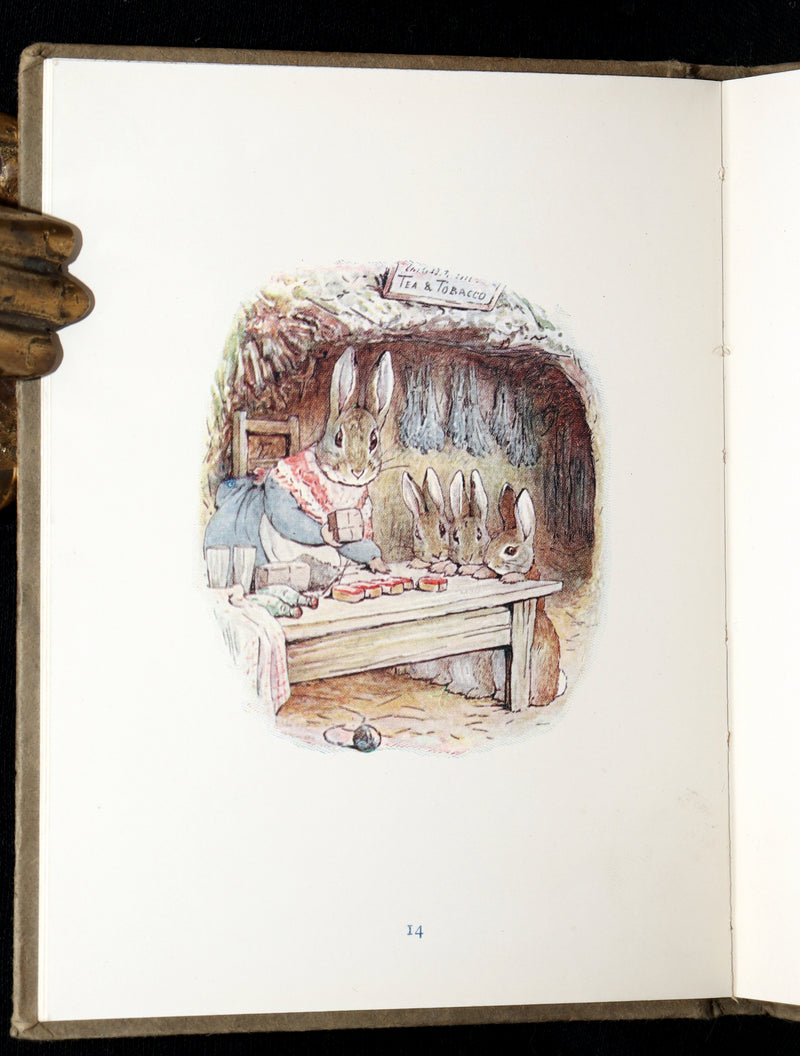 1907 Rare Early Printing – The Tale of Benjamin Bunny by Beatrix Potter