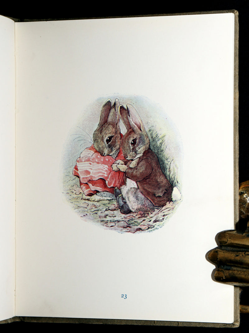 1907 Rare Early Printing – The Tale of Benjamin Bunny by Beatrix Potter