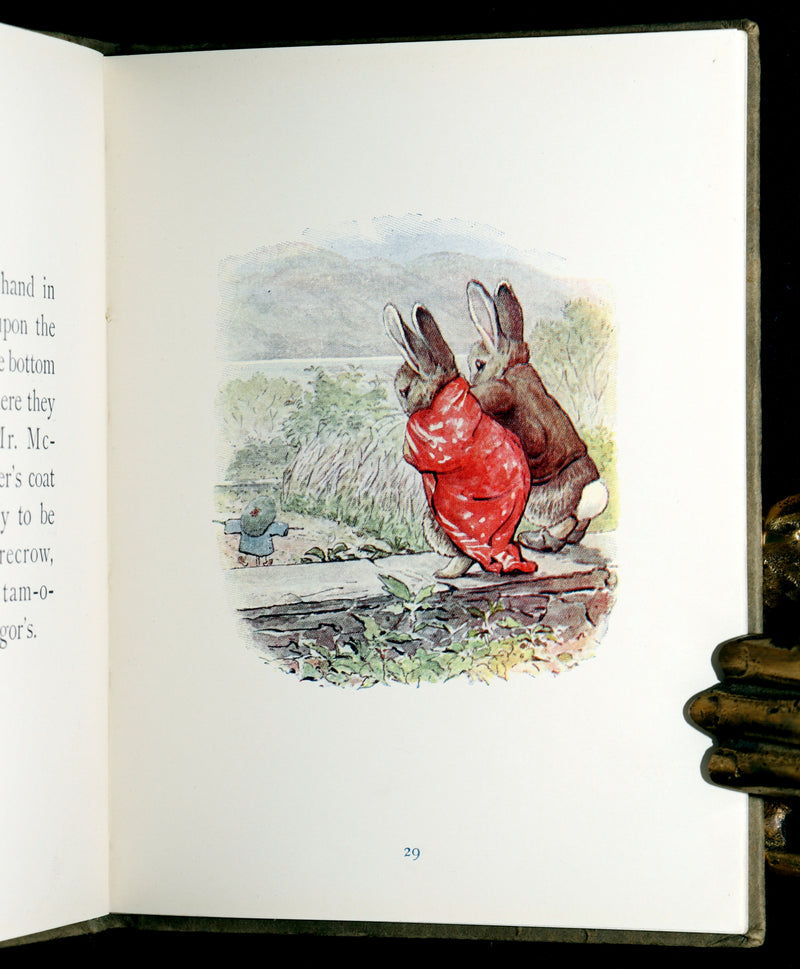 1907 Rare Early Printing – The Tale of Benjamin Bunny by Beatrix Potter