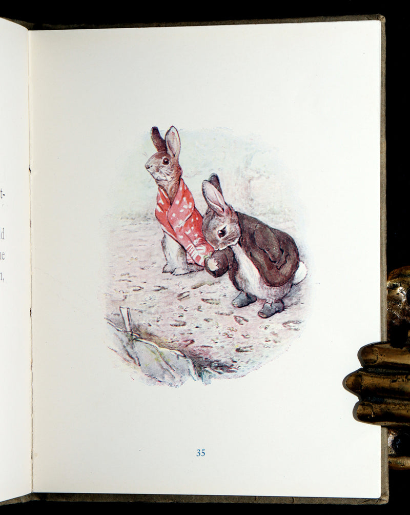 1907 Rare Early Printing – The Tale of Benjamin Bunny by Beatrix Potter