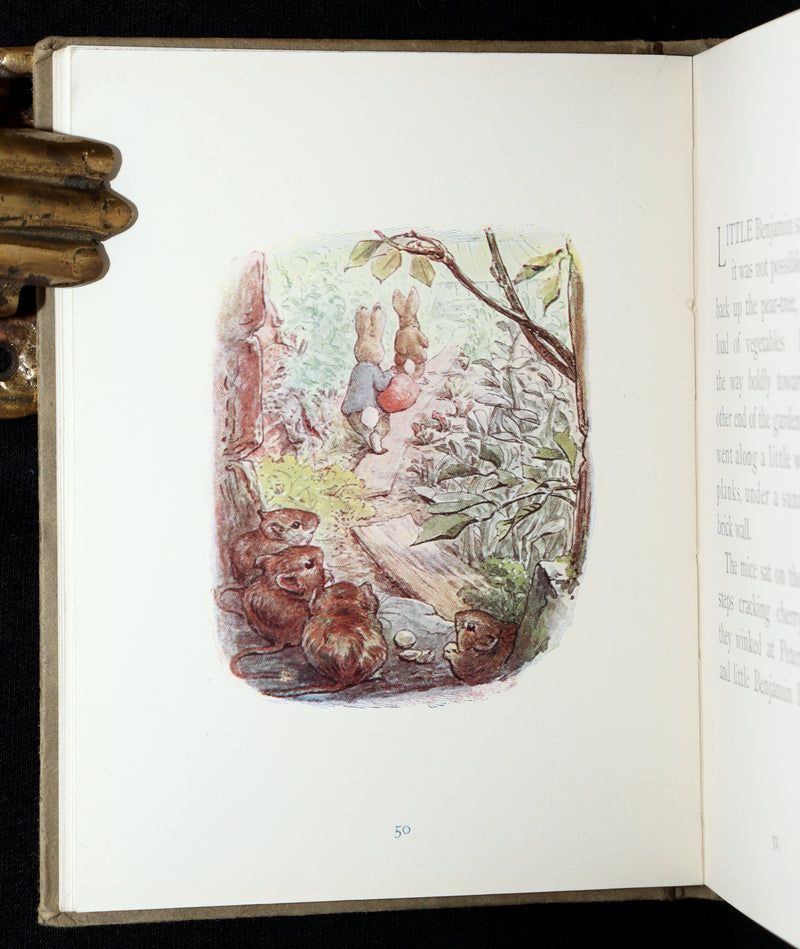 1907 Rare Early Printing – The Tale of Benjamin Bunny by Beatrix Potter