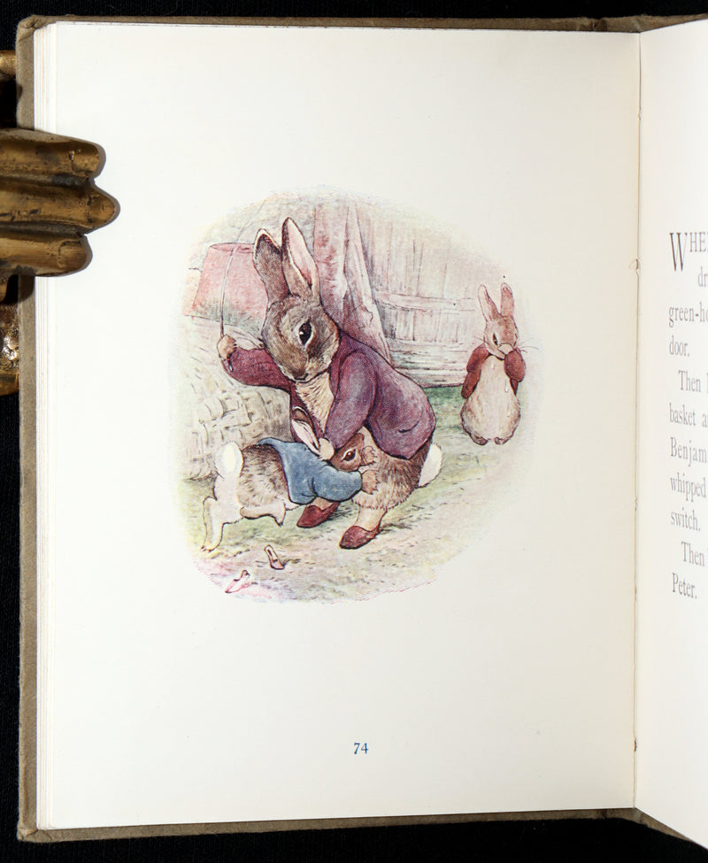 1907 Rare Early Printing – The Tale of Benjamin Bunny by Beatrix Potter