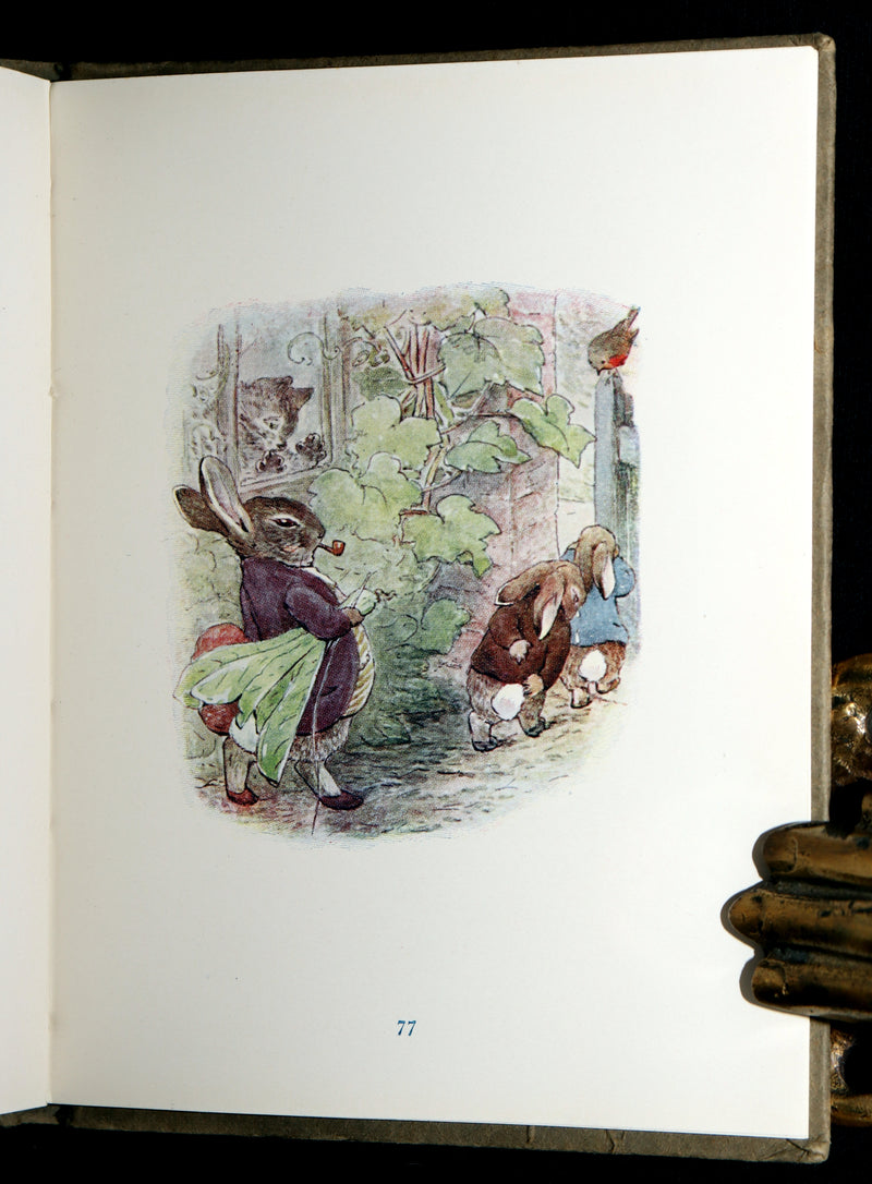 1907 Rare Early Printing – The Tale of Benjamin Bunny by Beatrix Potter