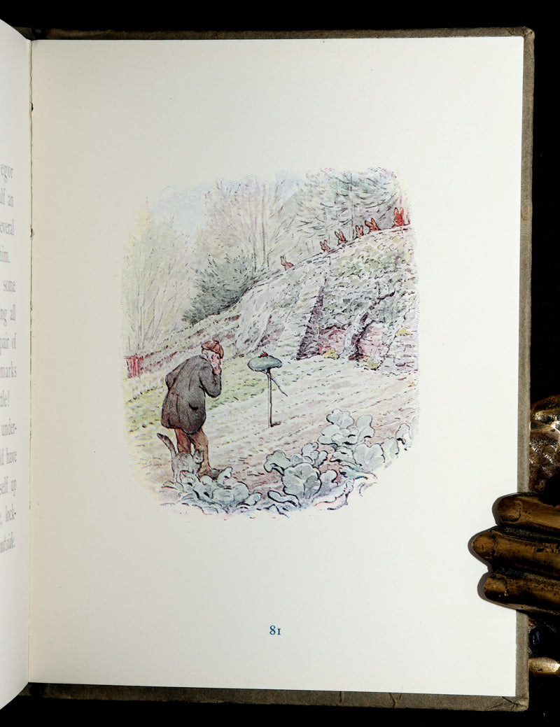 1907 Rare Early Printing – The Tale of Benjamin Bunny by Beatrix Potter
