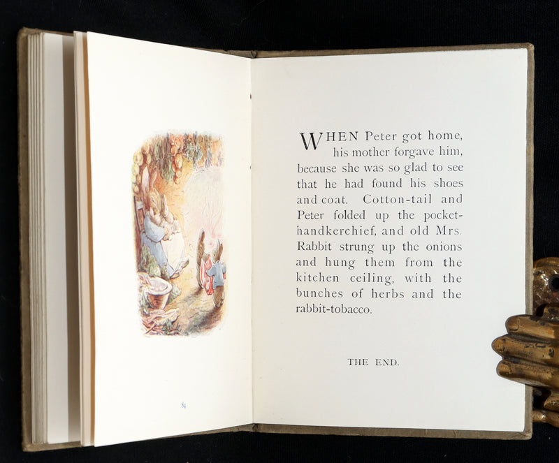 1907 Rare Early Printing – The Tale of Benjamin Bunny by Beatrix Potter
