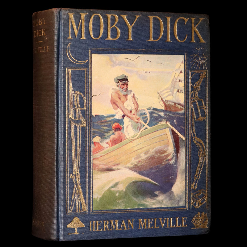 1920 Rare First Illustrated Edition by Charles O. Golden - Moby Dick