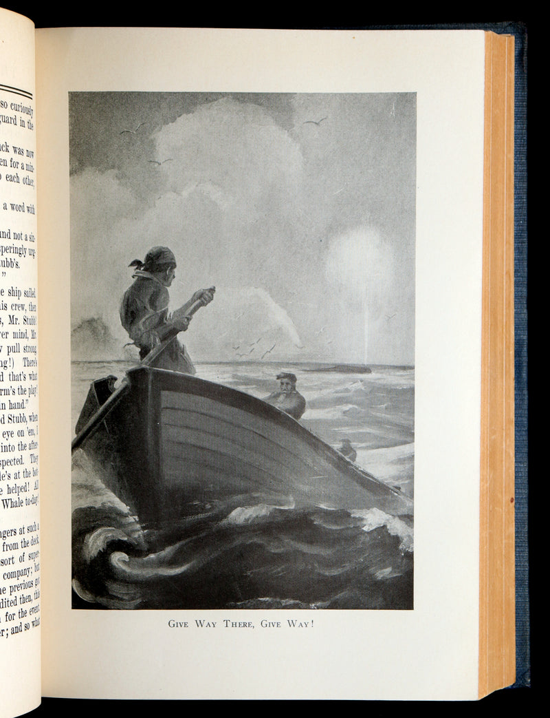 1920 Rare First Illustrated Edition by Charles O. Golden - Moby Dick