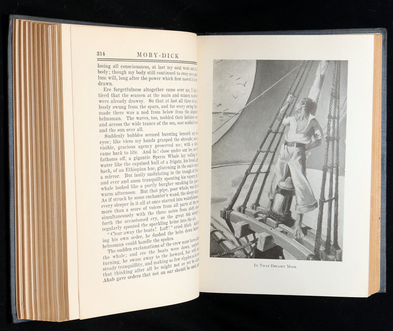 1920 Rare First Illustrated Edition by Charles O. Golden - Moby Dick