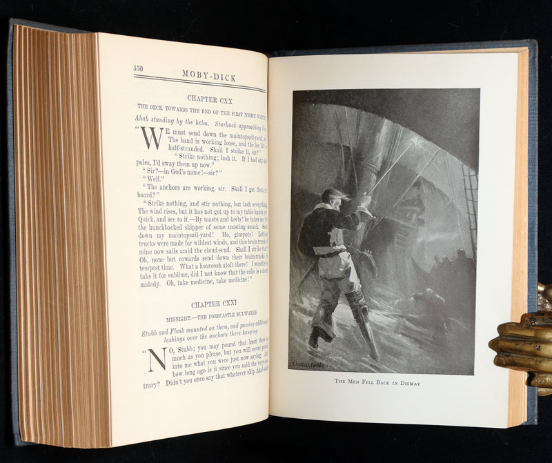 1920 Rare First Illustrated Edition by Charles O. Golden - Moby Dick