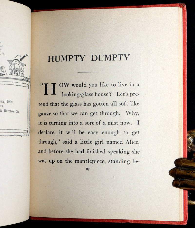 1908 Rare Edition Illustrated by John R Neill - Alice’s Adventures in Wonderland