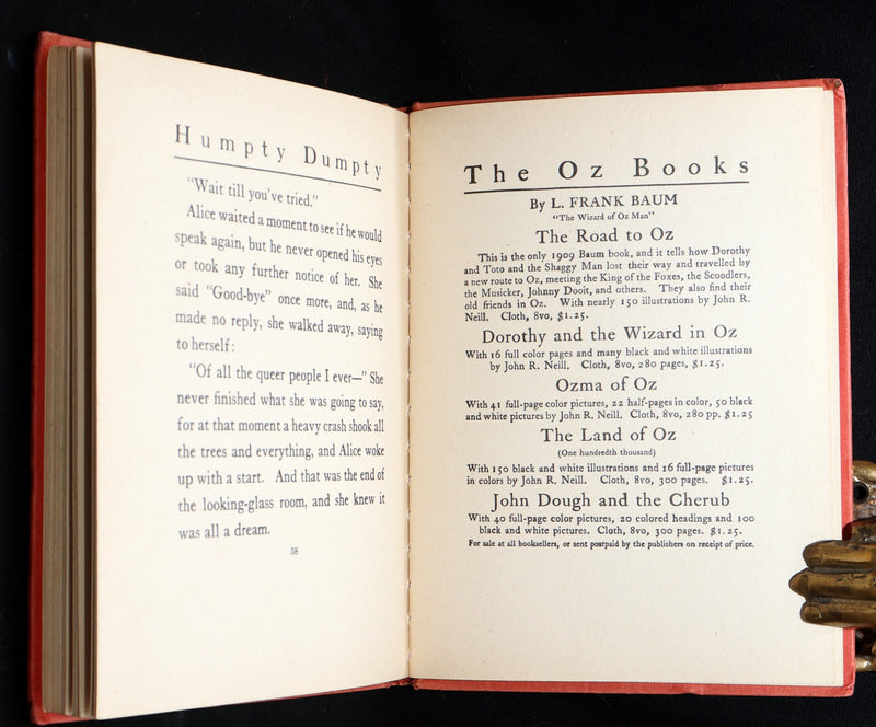 1908 Rare Edition Illustrated by John R Neill - Alice’s Adventures in Wonderland