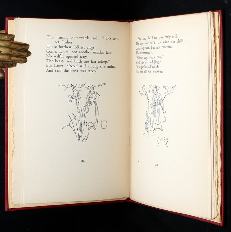 1933 Arthur Rackham First US Edition - Goblin Market by Christina Rossetti