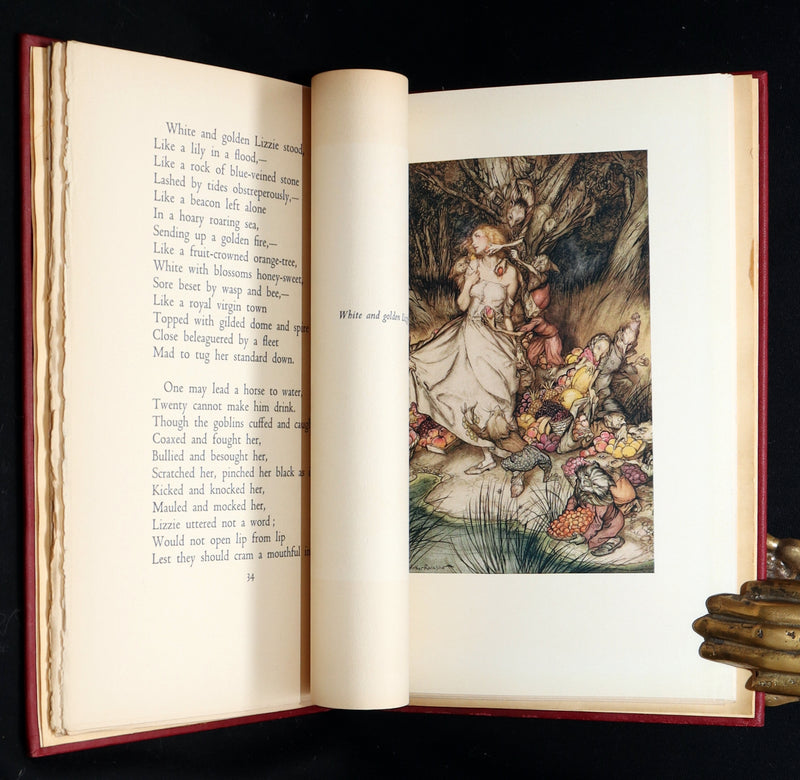 1933 Arthur Rackham First US Edition - Goblin Market by Christina Rossetti