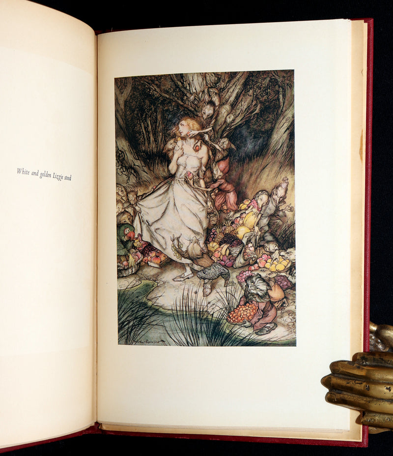 1933 Arthur Rackham First US Edition - Goblin Market by Christina Rossetti