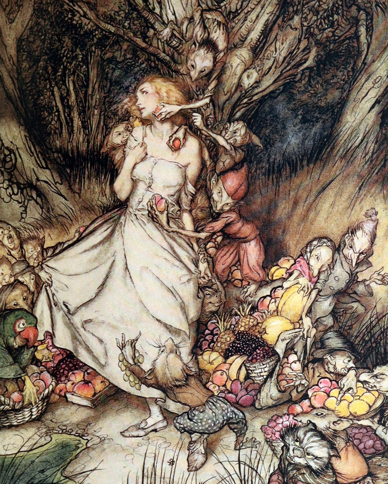 1933 Arthur Rackham First US Edition - Goblin Market by Christina Rossetti
