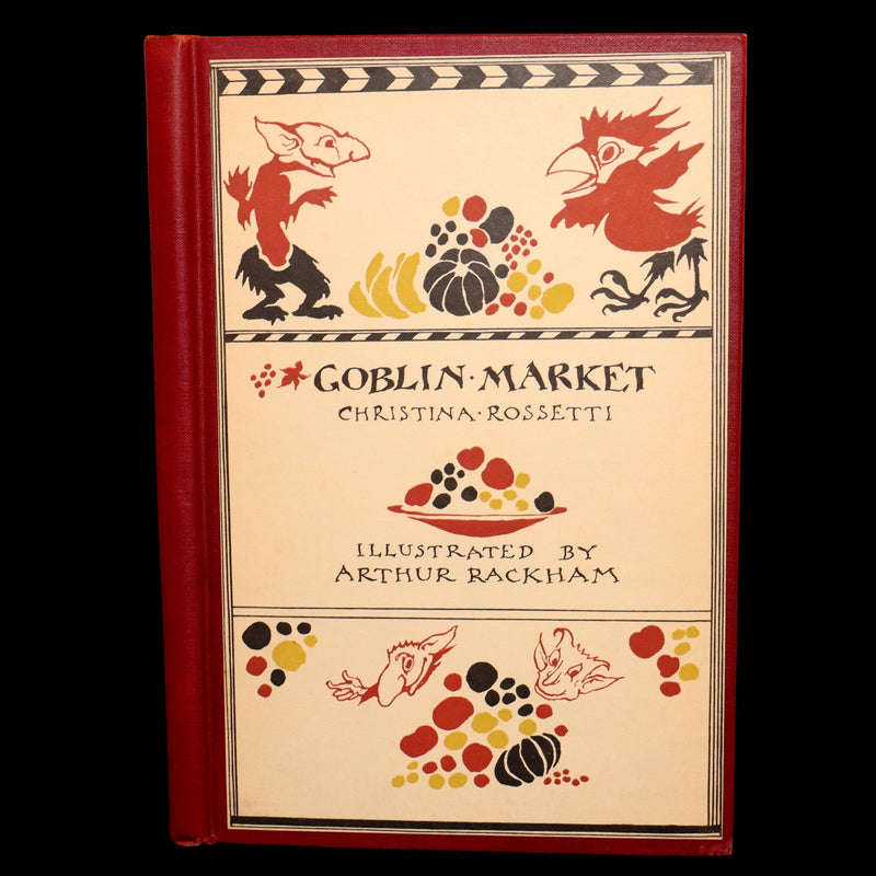 1933 Arthur Rackham First US Edition - Goblin Market by Christina Rossetti