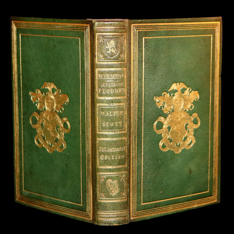 1839 Rare 1st Illustrated Edition – Marmion A Tale of Flodden Field Walter Scott