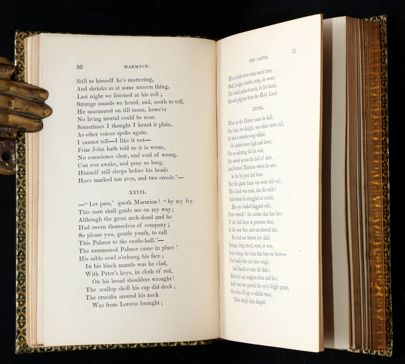 1839 Rare 1st Illustrated Edition – Marmion A Tale of Flodden Field Walter Scott