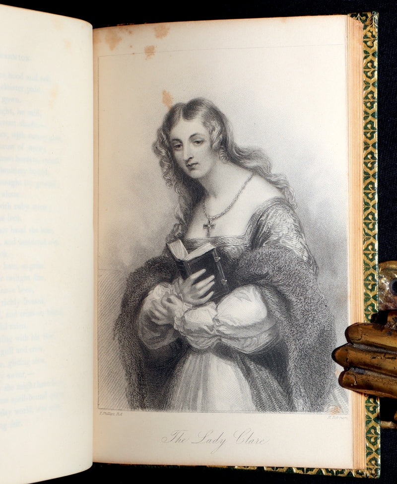 1839 Rare 1st Illustrated Edition – Marmion A Tale of Flodden Field Walter Scott