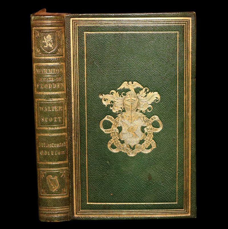 1839 Rare 1st Illustrated Edition – Marmion A Tale of Flodden Field Walter Scott