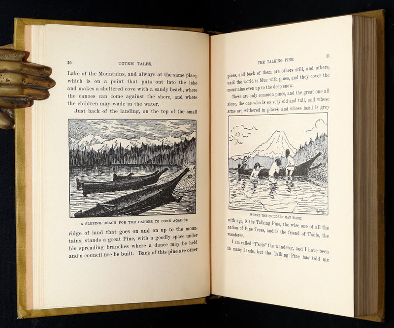 1902 Indian Fairy Tales – Totem Tales of the Pacific Northwest by W. S. Phillips