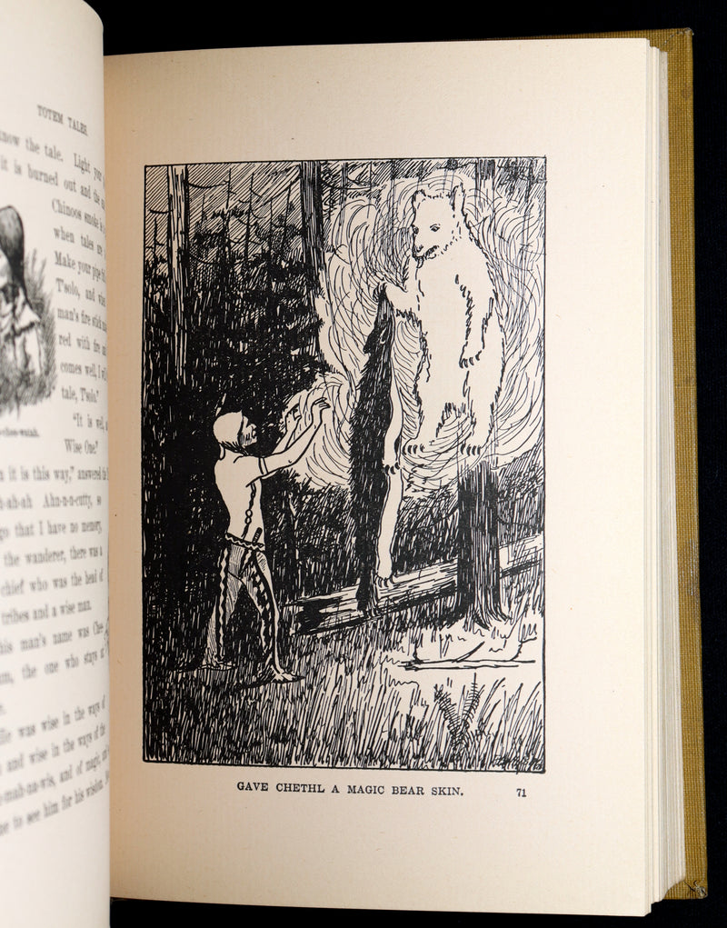 1902 Indian Fairy Tales – Totem Tales of the Pacific Northwest by W. S. Phillips