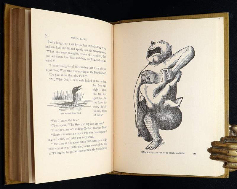 1902 Indian Fairy Tales – Totem Tales of the Pacific Northwest by W. S. Phillips