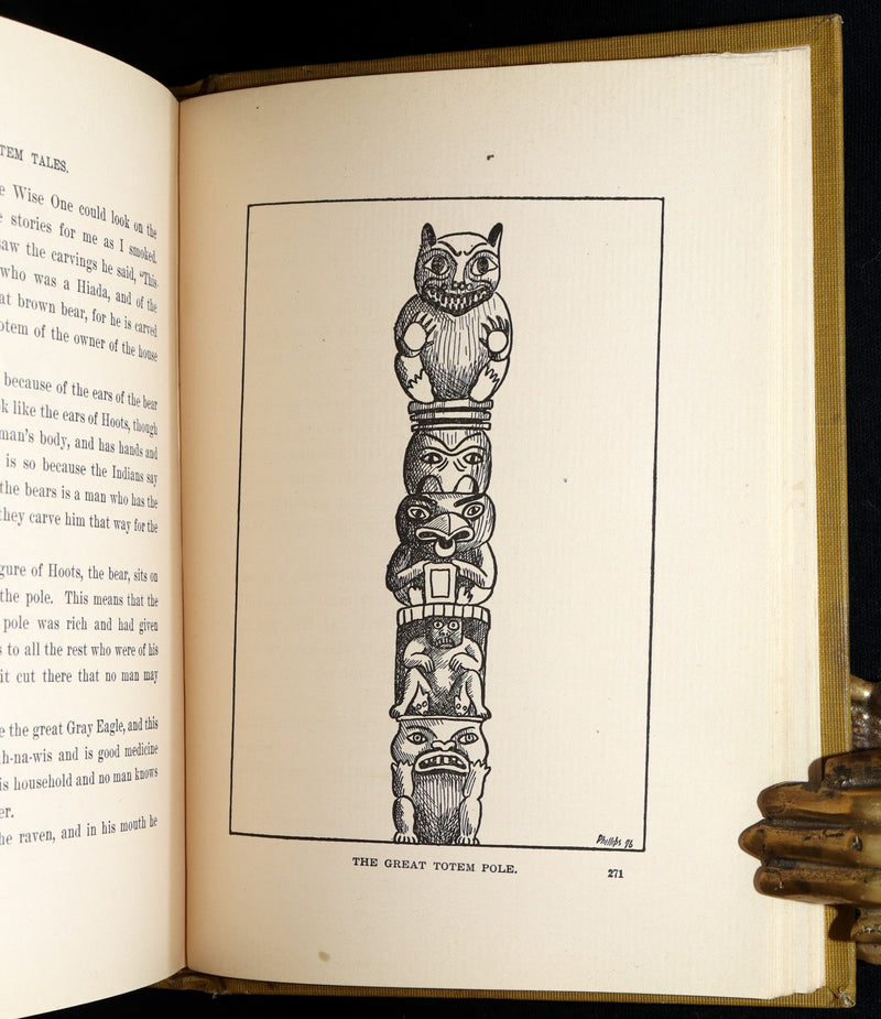 1902 Indian Fairy Tales – Totem Tales of the Pacific Northwest by W. S. Phillips