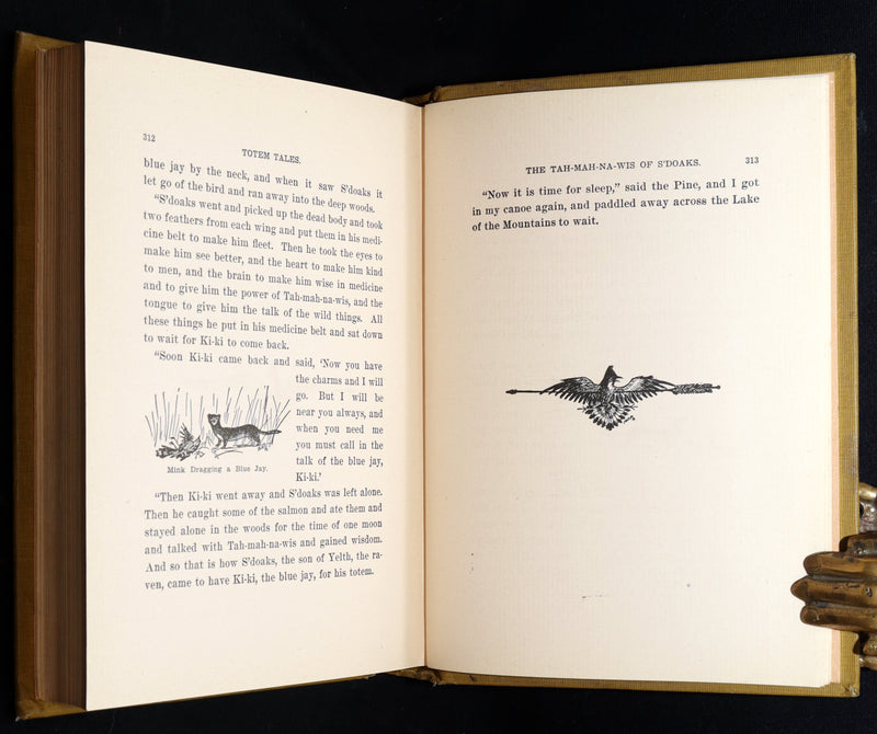 1902 Indian Fairy Tales – Totem Tales of the Pacific Northwest by W. S. Phillips