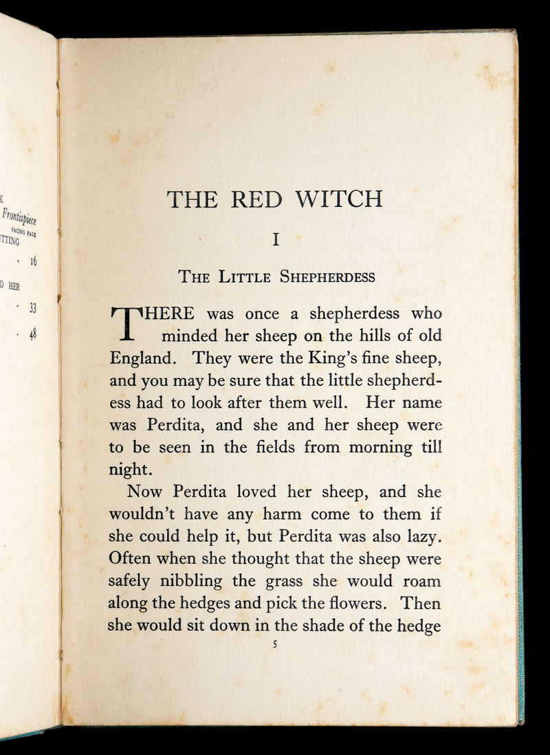 1937 First Edition – The Red Witch by Averil Newell illus. Ida Rentoul Outhwaite