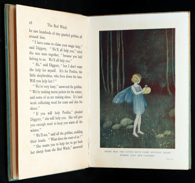 1937 First Edition – The Red Witch by Averil Newell illus. Ida Rentoul Outhwaite