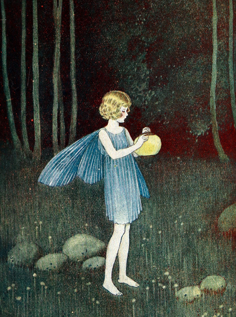 1937 First Edition – The Red Witch by Averil Newell illus. Ida Rentoul Outhwaite