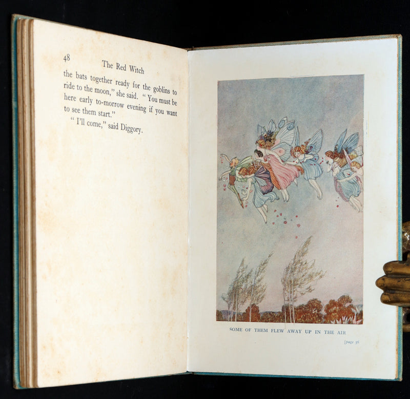 1937 First Edition – The Red Witch by Averil Newell illus. Ida Rentoul Outhwaite