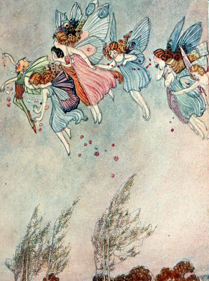 1937 First Edition – The Red Witch by Averil Newell illus. Ida Rentoul Outhwaite