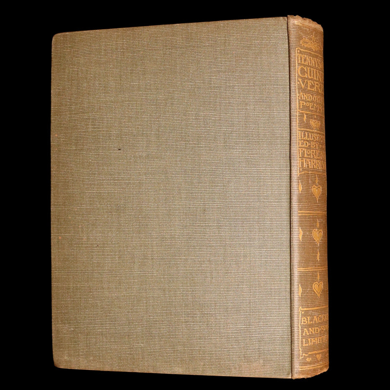 1912 First Edition - Tennyson's GUINEVERE by Pre-Raphaelite Florence Harrison