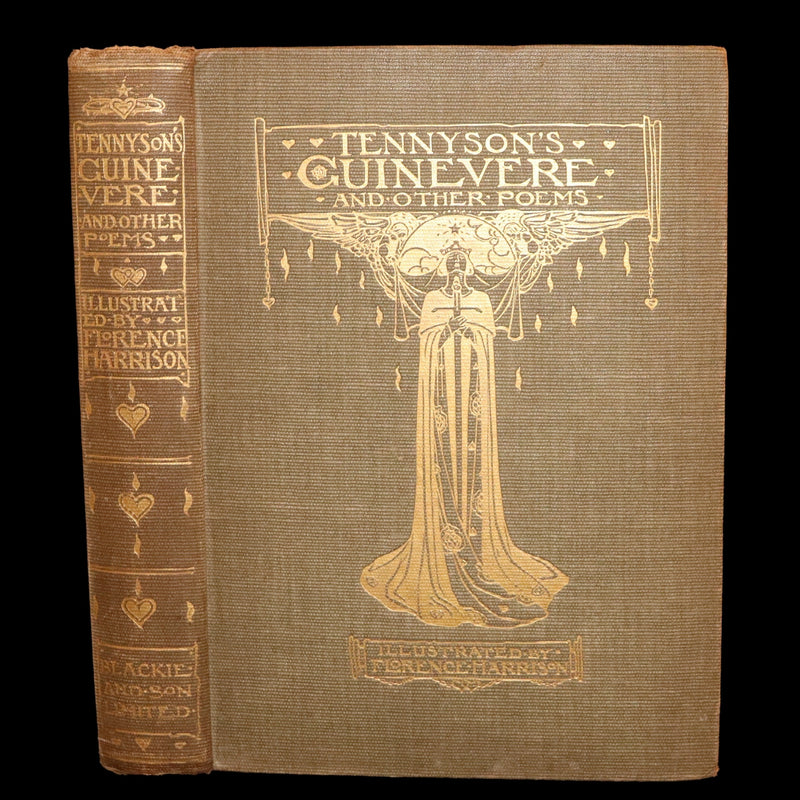 1912 First Edition - Tennyson's GUINEVERE by Pre-Raphaelite Florence Harrison