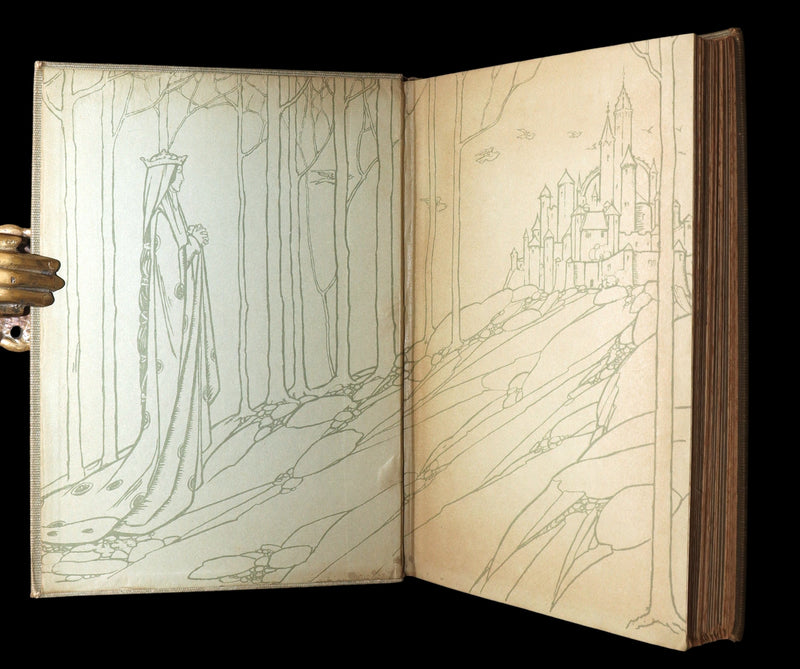 1912 First Edition - Tennyson's GUINEVERE by Pre-Raphaelite Florence Harrison