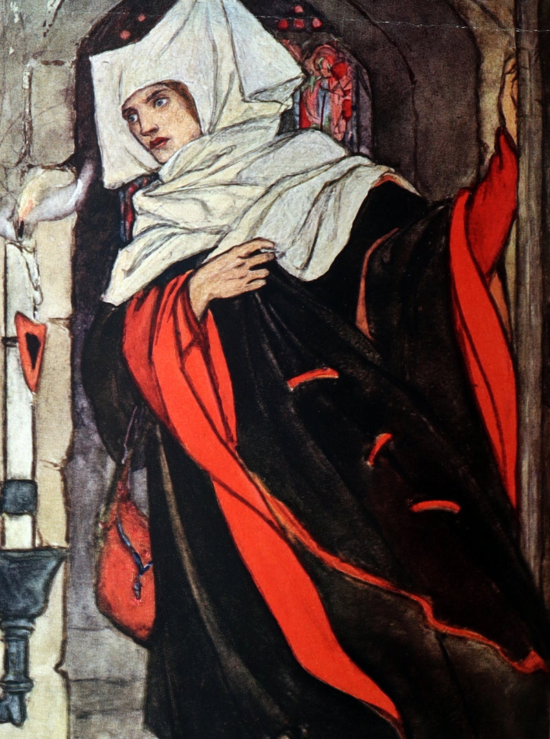 1912 First Edition - Tennyson's GUINEVERE by Pre-Raphaelite Florence Harrison