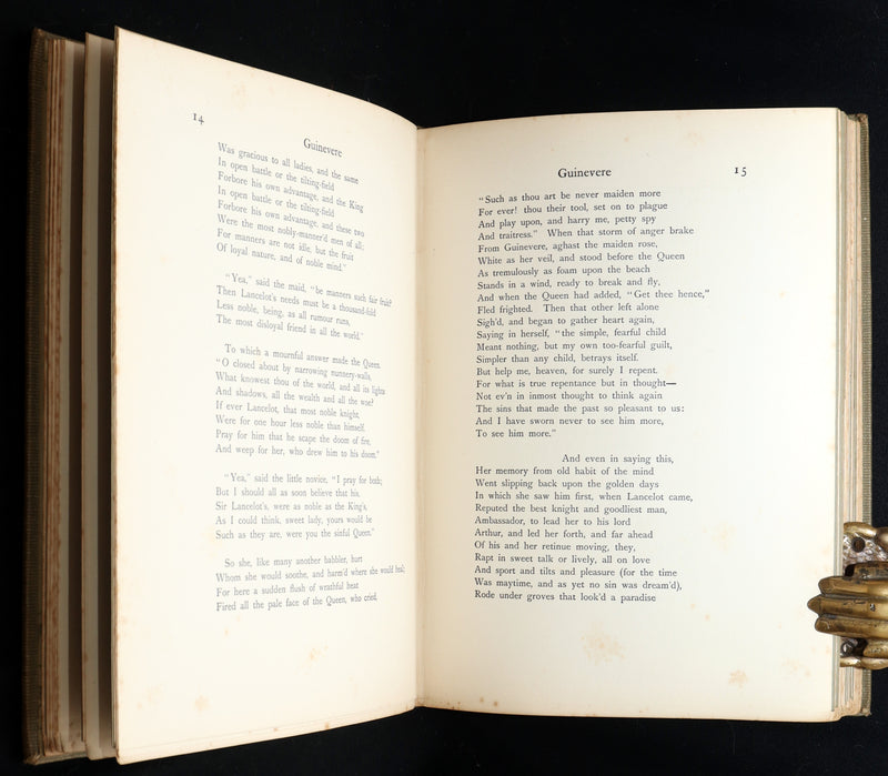 1912 First Edition - Tennyson's GUINEVERE by Pre-Raphaelite Florence Harrison