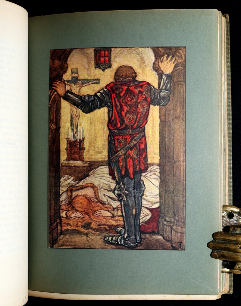 1912 First Edition - Tennyson's GUINEVERE by Pre-Raphaelite Florence Harrison