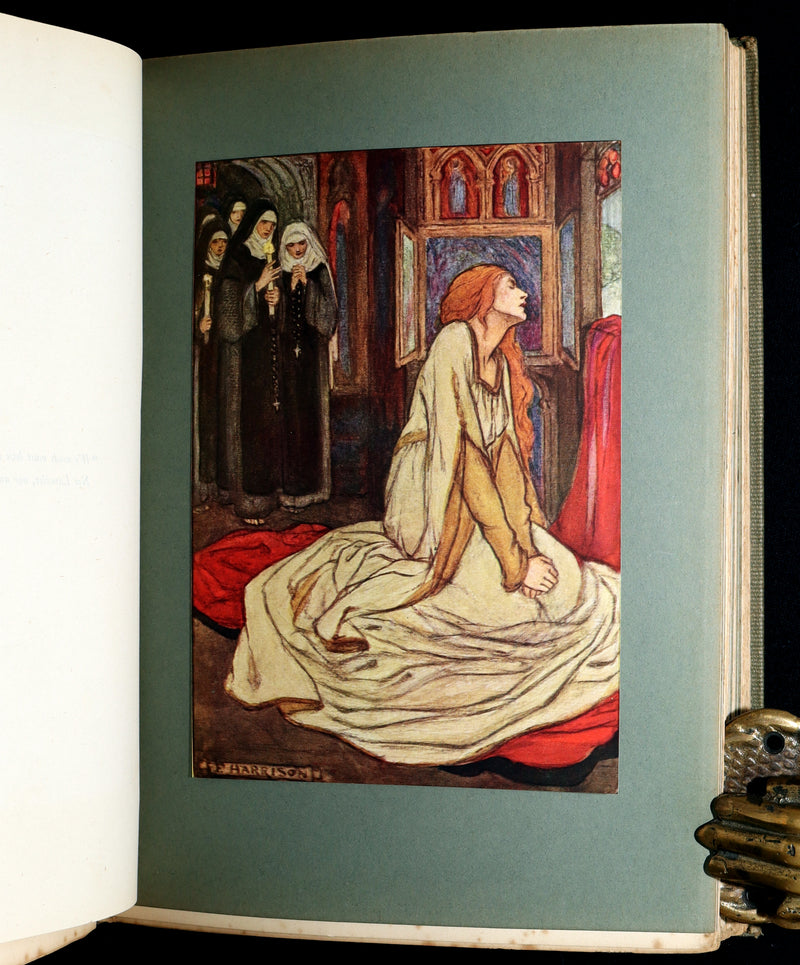 1912 First Edition - Tennyson's GUINEVERE by Pre-Raphaelite Florence Harrison