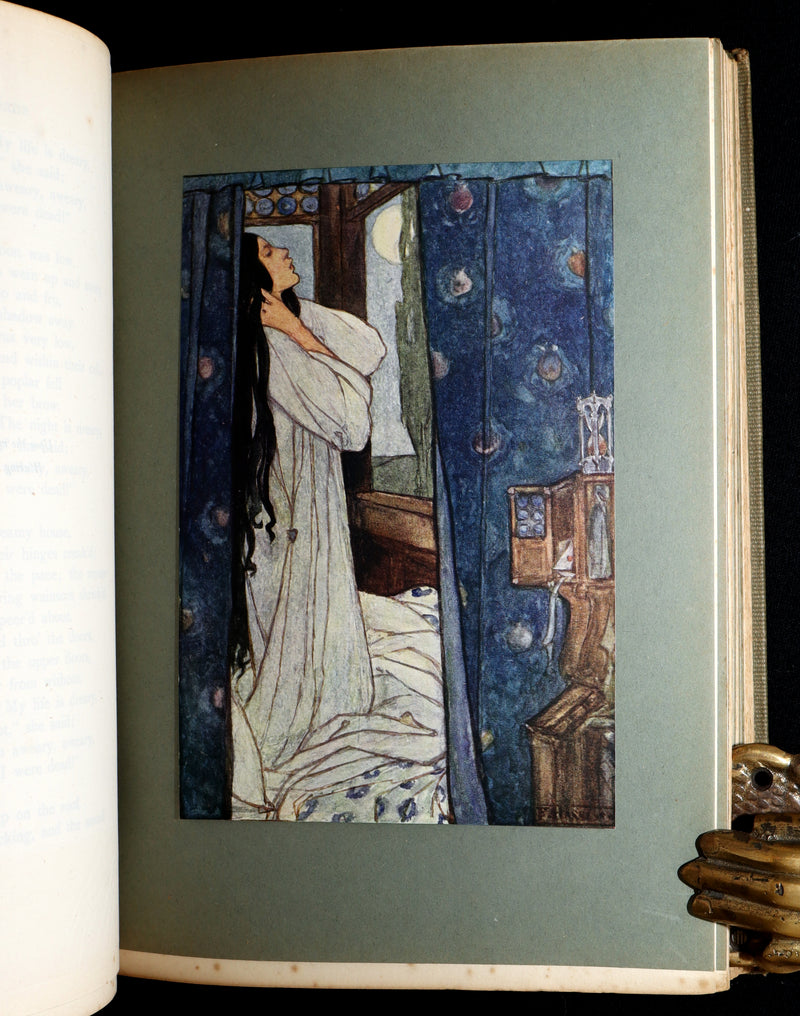 1912 First Edition - Tennyson's GUINEVERE by Pre-Raphaelite Florence Harrison