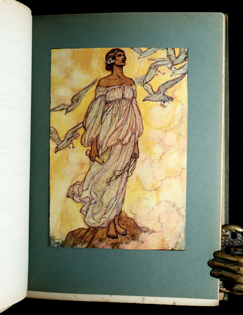 1912 First Edition - Tennyson's GUINEVERE by Pre-Raphaelite Florence Harrison