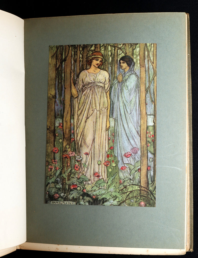 1912 First Edition - Tennyson's GUINEVERE by Pre-Raphaelite Florence Harrison