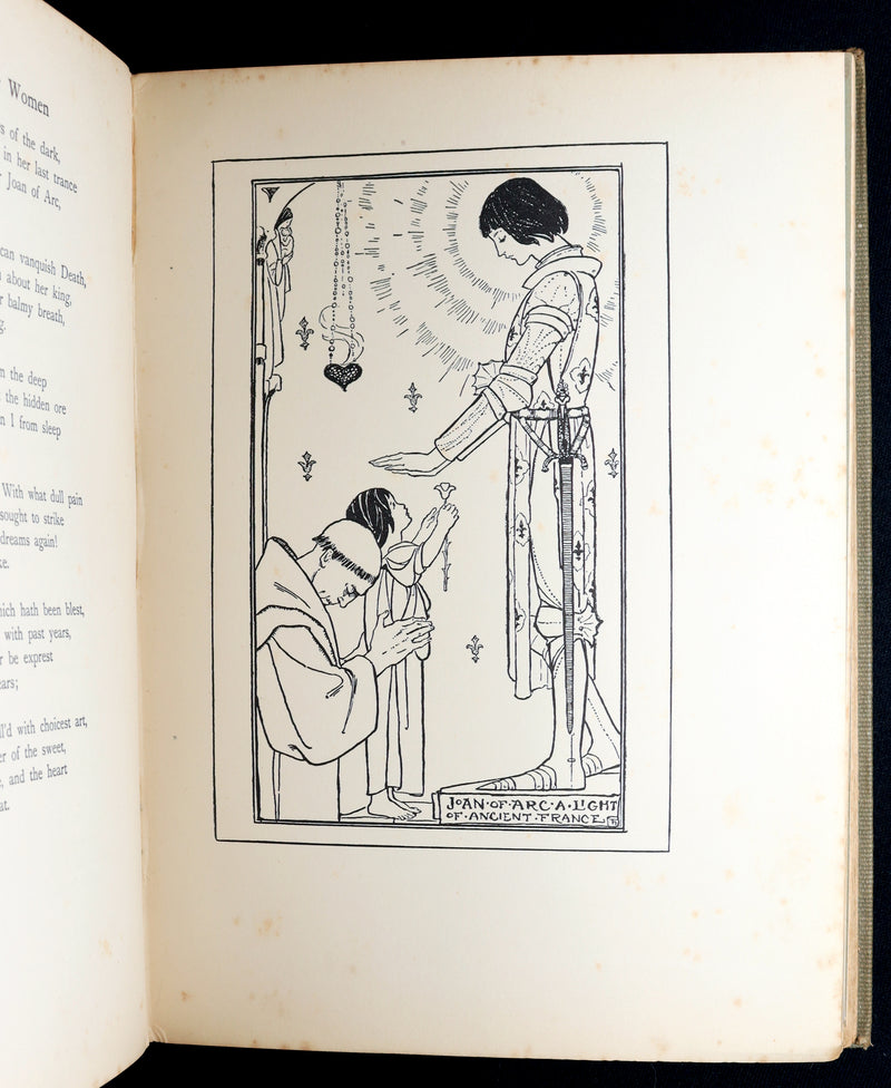 1912 First Edition - Tennyson's GUINEVERE by Pre-Raphaelite Florence Harrison