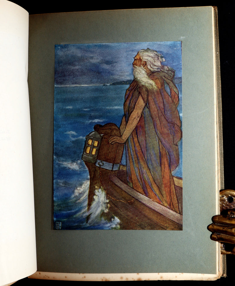1912 First Edition - Tennyson's GUINEVERE by Pre-Raphaelite Florence Harrison