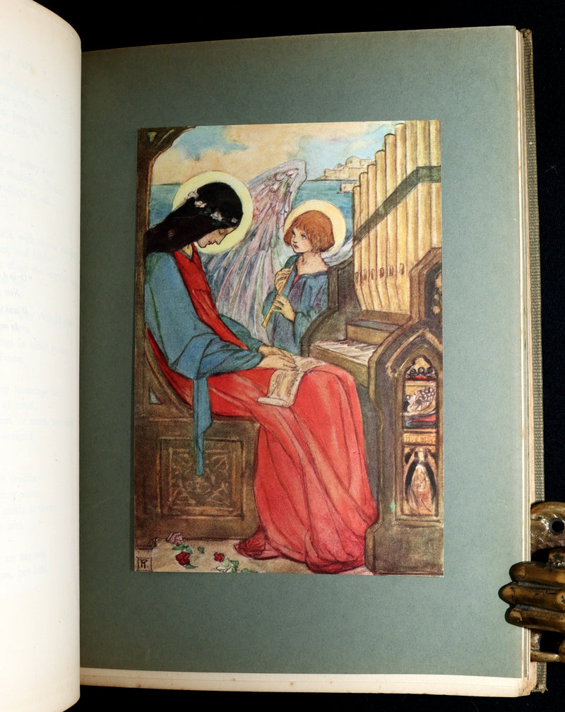1912 First Edition - Tennyson's GUINEVERE by Pre-Raphaelite Florence Harrison