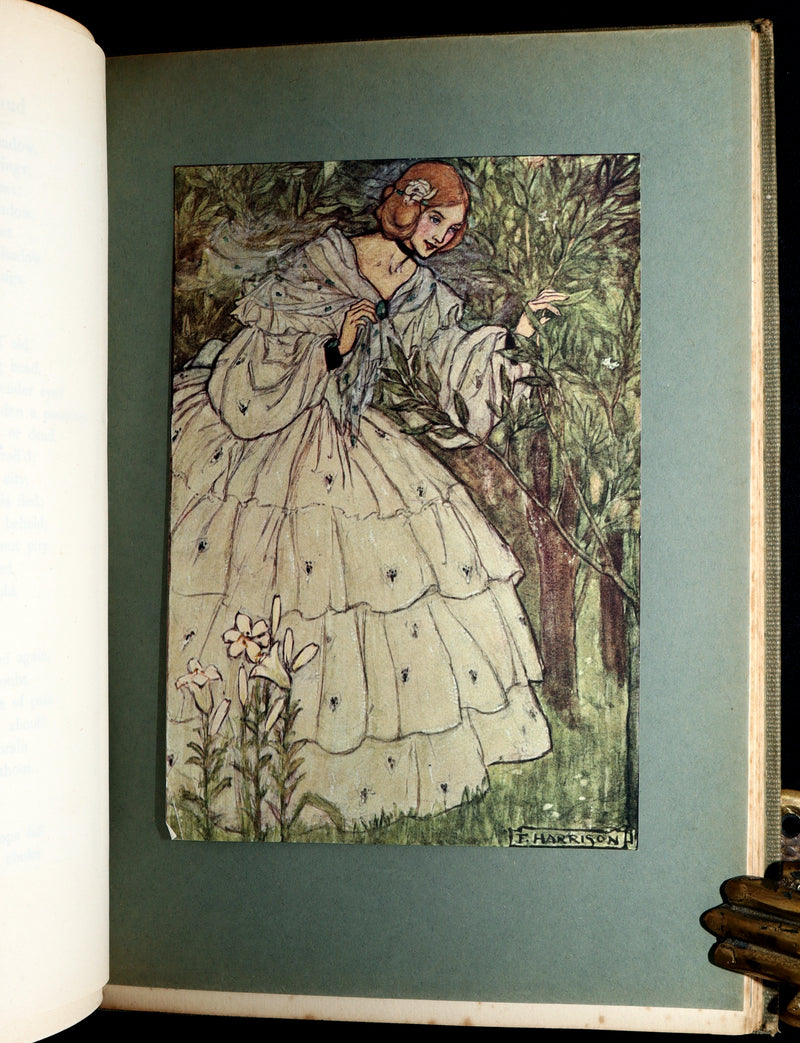 1912 First Edition - Tennyson's GUINEVERE by Pre-Raphaelite Florence Harrison