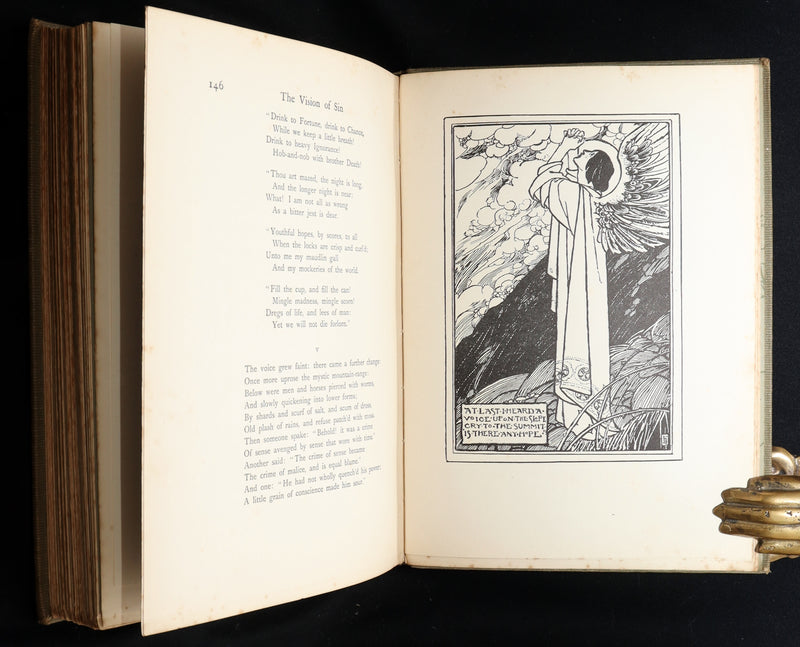 1912 First Edition - Tennyson's GUINEVERE by Pre-Raphaelite Florence Harrison