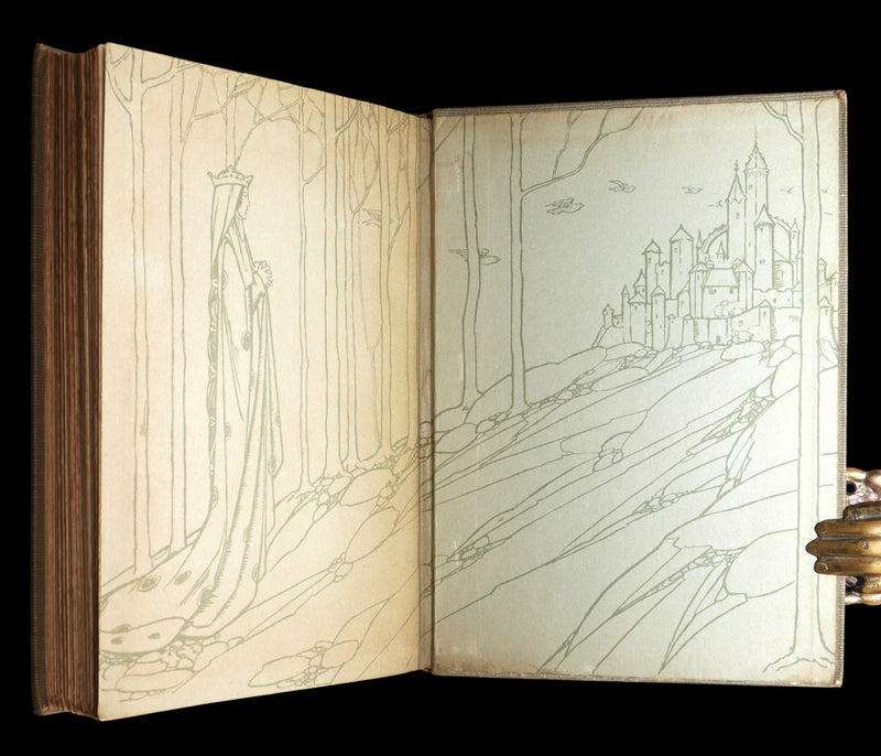 1912 First Edition - Tennyson's GUINEVERE by Pre-Raphaelite Florence Harrison